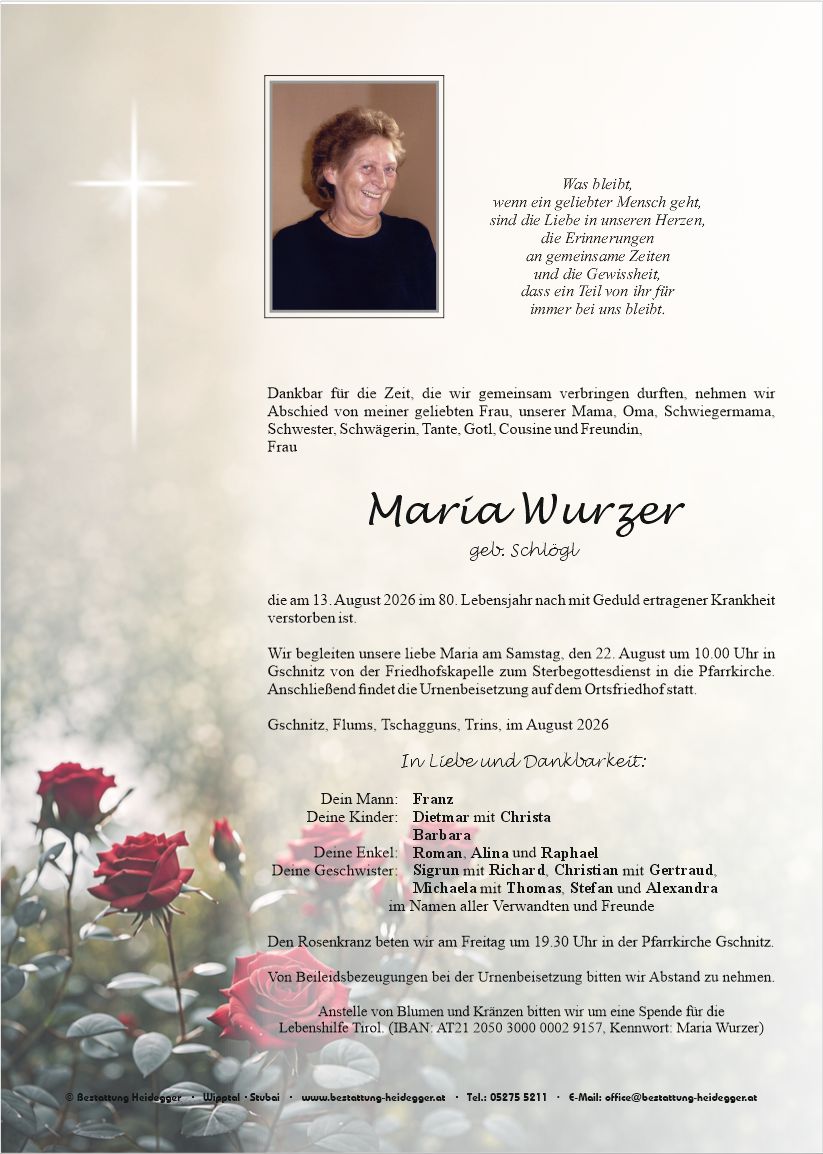 Maria Wurzer